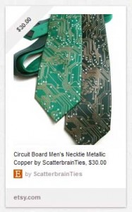 circuit-board-necktie geek fashion