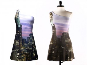 contrvct dress 3D preview and actual dress