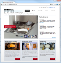 Spintrac Systems Web Site