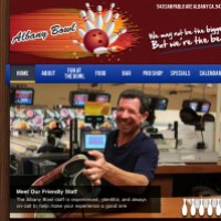 Albany Bowl website Home page